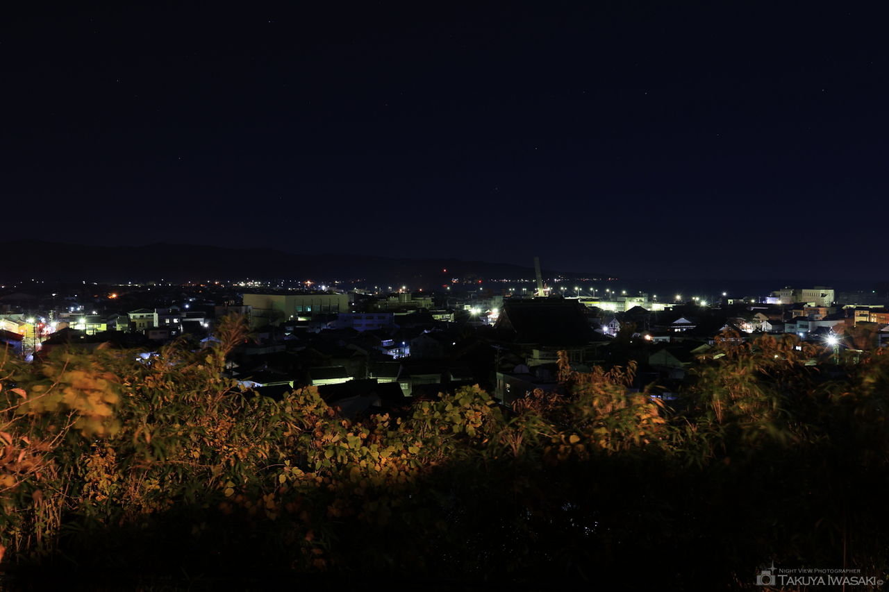 朝日山公園 東見晴らし台の夜景スポット写真（1）