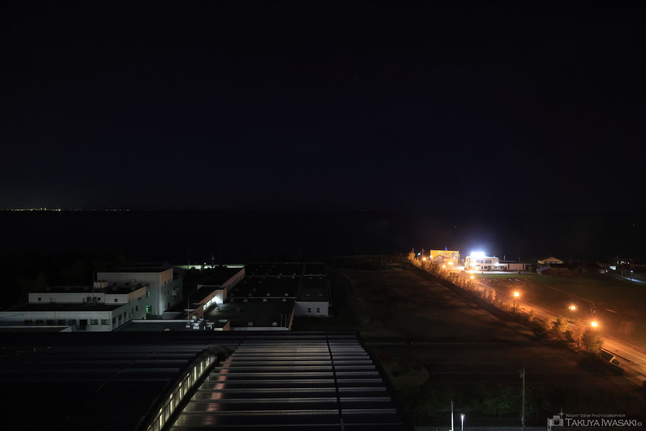 ありそドーム 展望塔の夜景スポット写真（3）