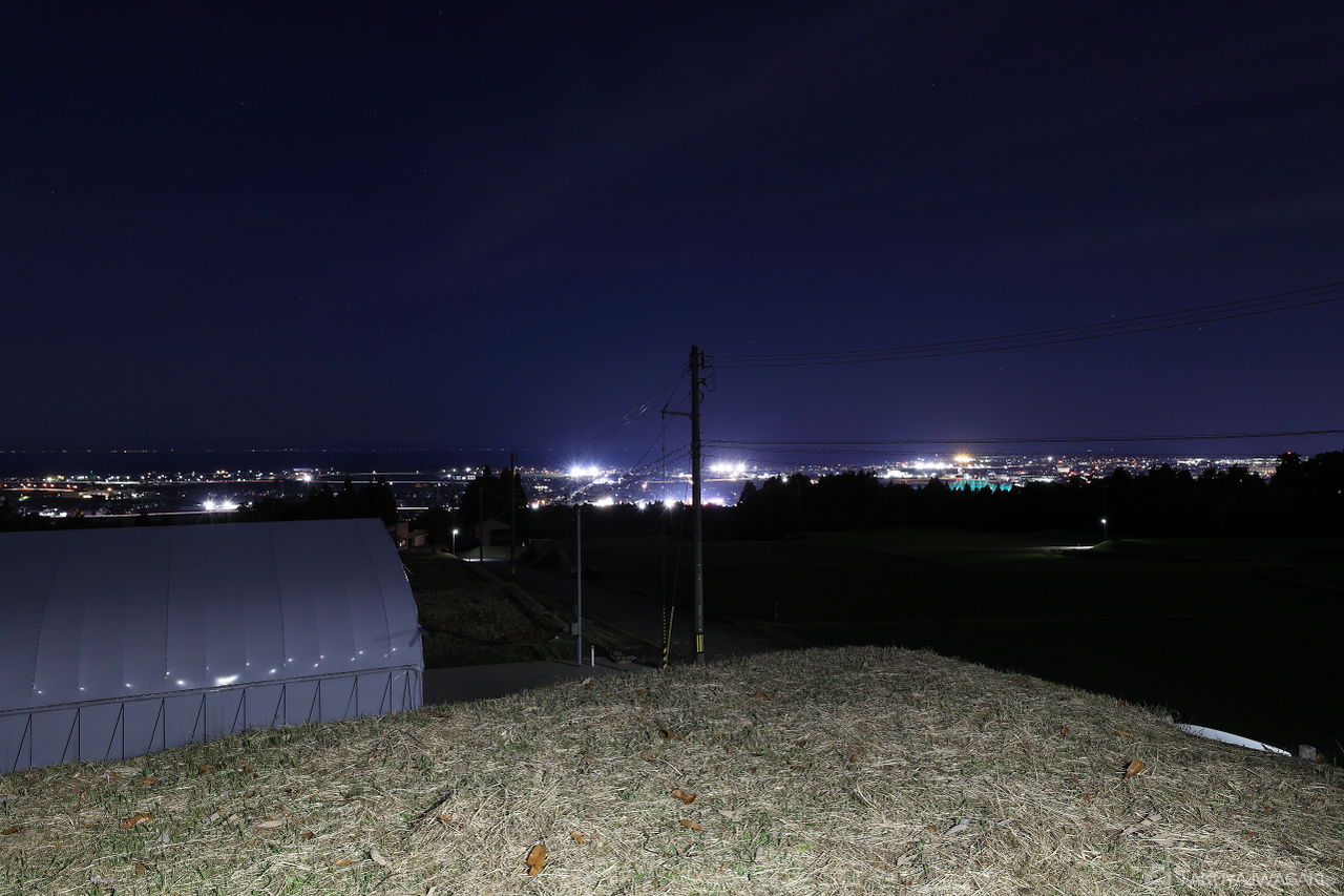 阿古屋野古墳の夜景スポット写真（3）