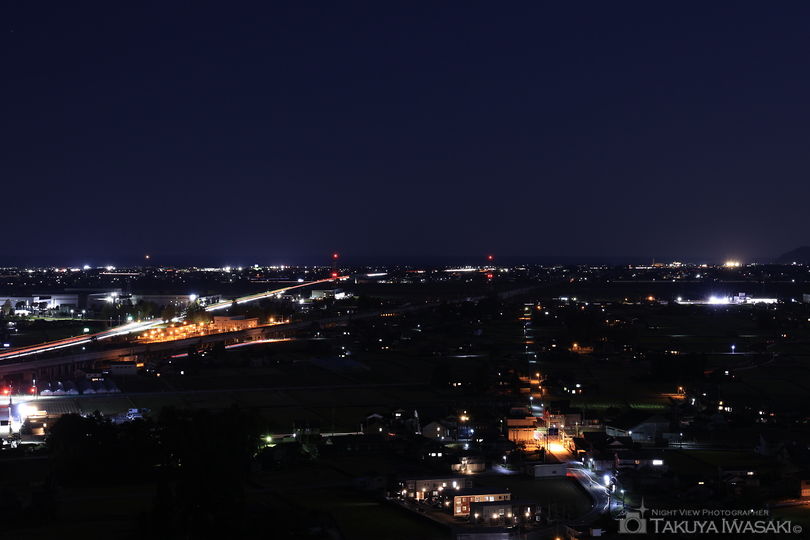 宮野運動公園 宮野山展望台の夜景スポット写真（1）