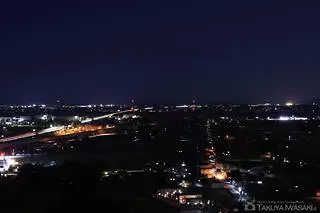 宮野運動公園 宮野山展望台の夜景