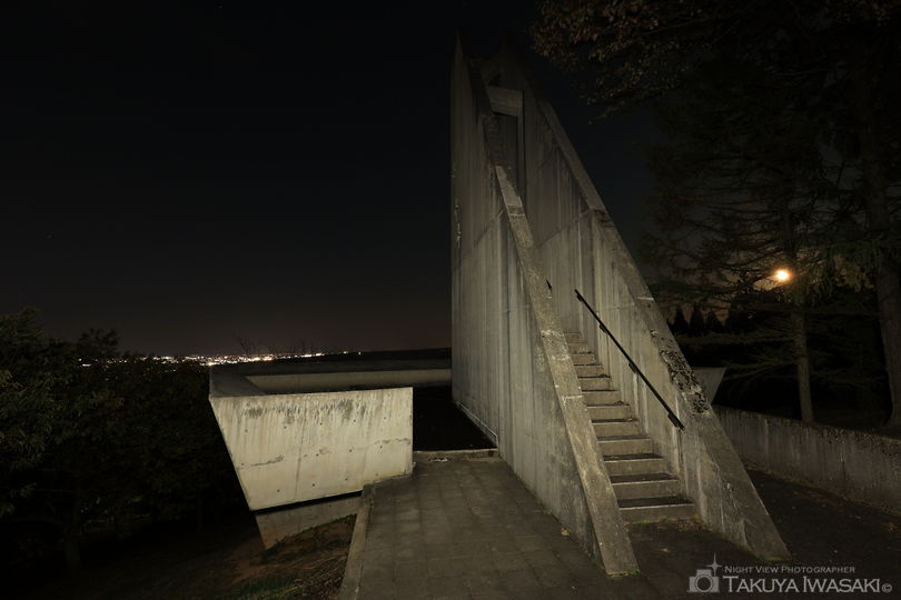 魚津桃山運動公園 展望の丘の夜景スポット写真（4）