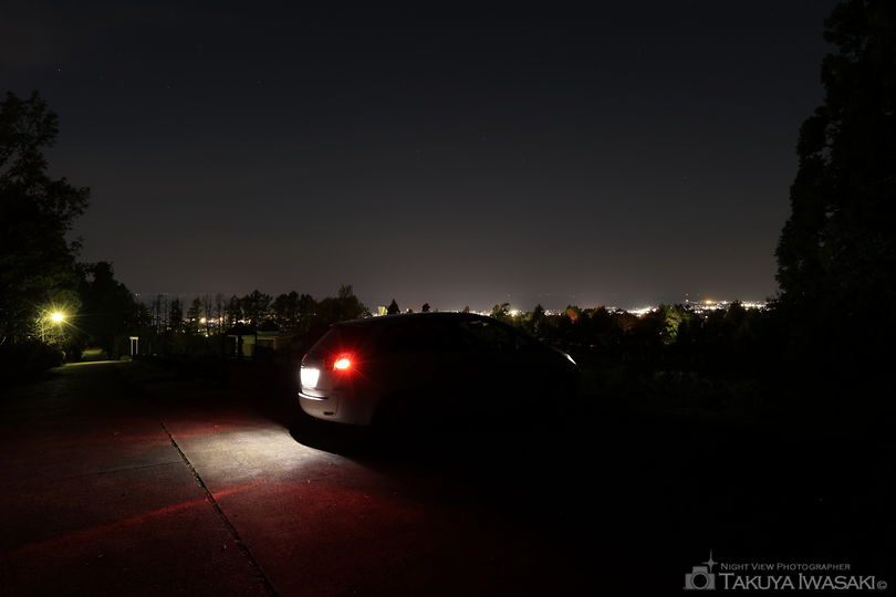 魚津桃山運動公園 展望の丘の夜景スポット写真（6）