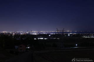 升方城跡付近の夜景スポット写真（2）class=