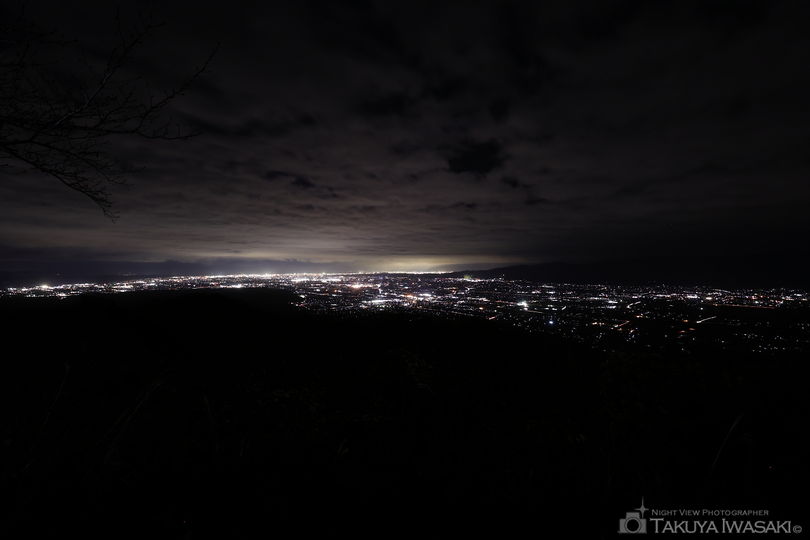 国見平の夜景スポット写真（1）