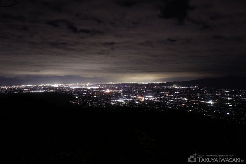 国見平の夜景スポット写真（2）