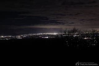 南砺市の夜景