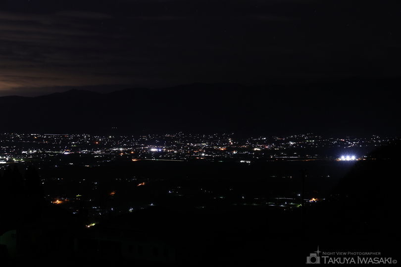 イオックスアローザスキー場の夜景スポット写真（2）