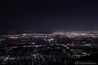 池田山フライトエリア 第2テイクオフの夜景スポット写真（2）class=