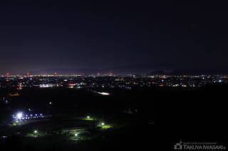 大谷スカイライン 野村山展望台の夜景スポット写真（3）class=