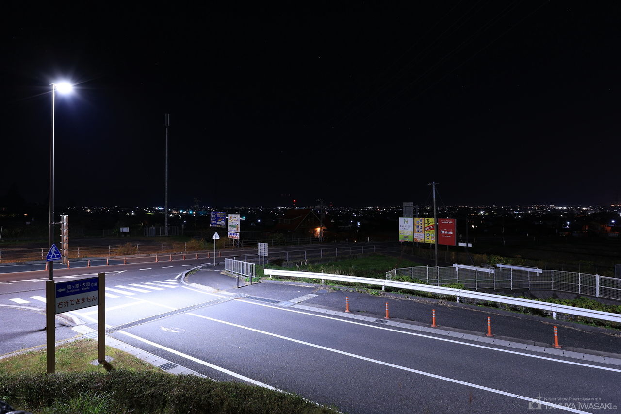 道の駅 池田温泉の夜景スポット写真（1）