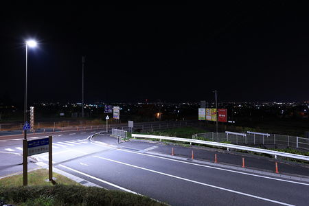 道の駅 池田温泉の夜景スポット写真（1）class=