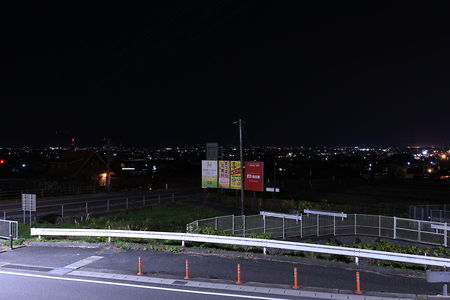 道の駅 池田温泉の夜景スポット写真（2）class=