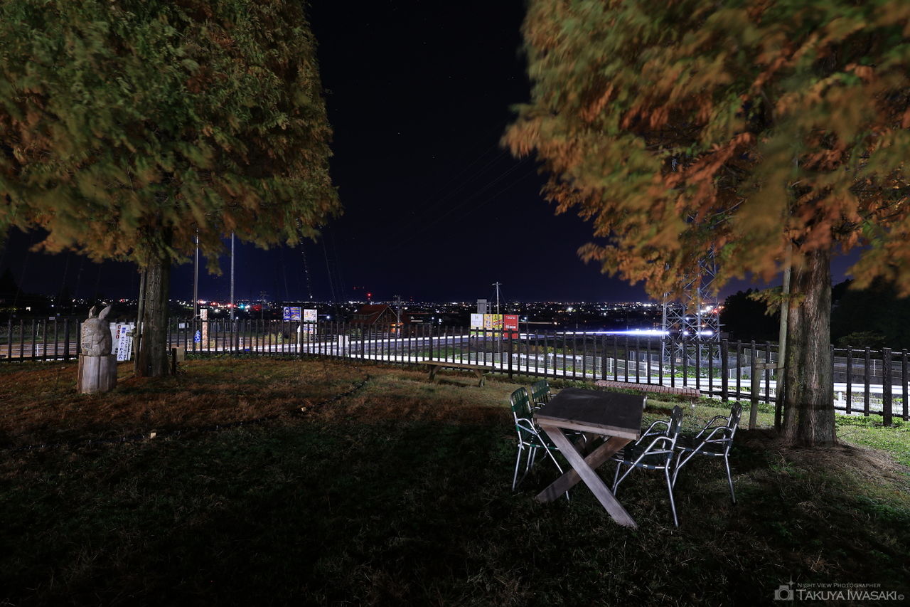 道の駅 池田温泉の夜景スポット写真（3）