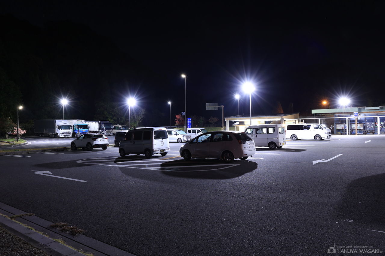 道の駅 池田温泉の夜景スポット写真（4）