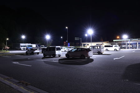道の駅 池田温泉の夜景スポット写真（4）class=