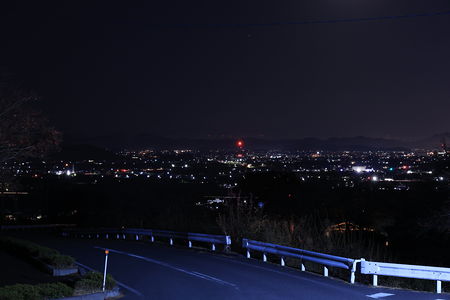 大津谷梅園の夜景スポット写真（1）class=