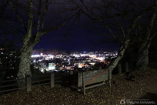 北山公園 鮎崎城址公園の夜景スポット写真（3）class=