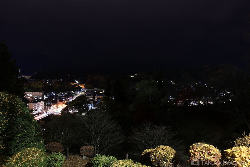 北山公園 鮎崎城址公園の夜景スポット写真（4）