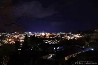 高山市立 文化伝承館の夜景