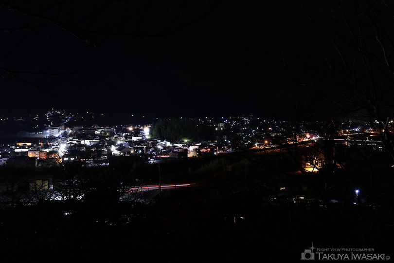 神明神社の夜景スポット写真（1）