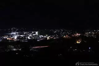 神明神社の夜景