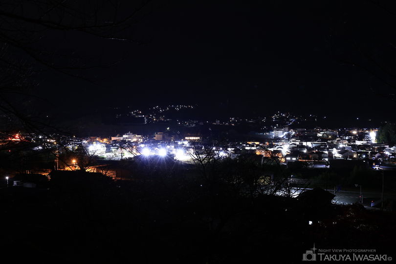 神明神社の夜景スポット写真（2）