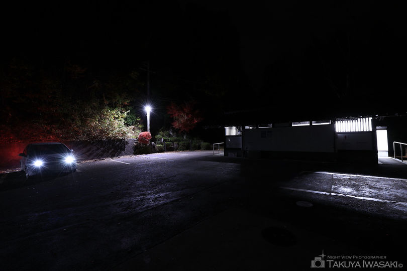 郡上八幡城の夜景スポット写真（5）