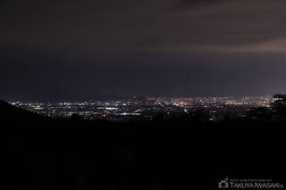 庭田山頂公園の夜景スポット写真（1）class=