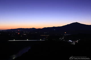 木曽川を中心とした夜景