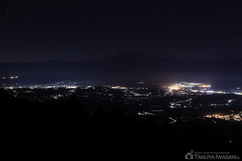 一望千金展望台の夜景スポット写真（1）