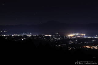 中津川・恵那市内の夜景