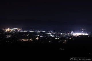 恵那市内の夜景