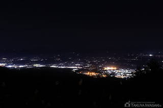 中津川市内の夜景