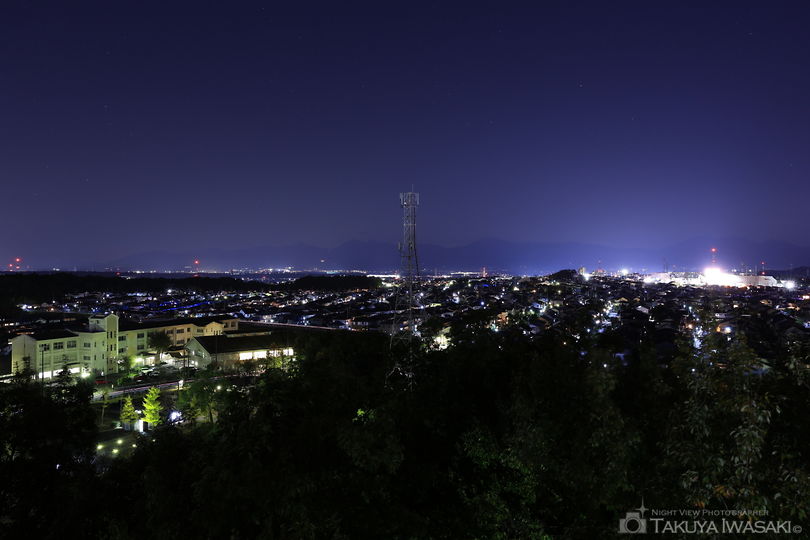 藤が丘デザイン公園の夜景スポット写真（2）
