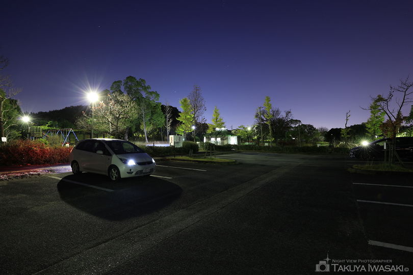 藤が丘デザイン公園の夜景スポット写真（6）