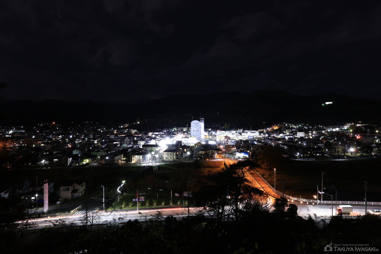 山吹の里歴史公園の夜景スポット写真（1）