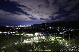 山梨市方面の夜景