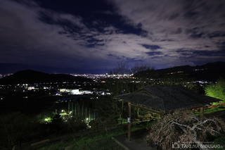 塩山ふれあいの森総合公園の夜景スポット写真（4）class=