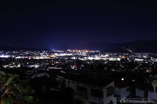 富士吉田市の夜景
