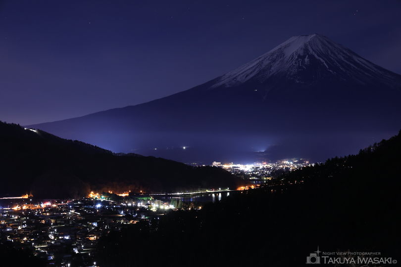 富士見橋 展望台の夜景スポット写真（1）