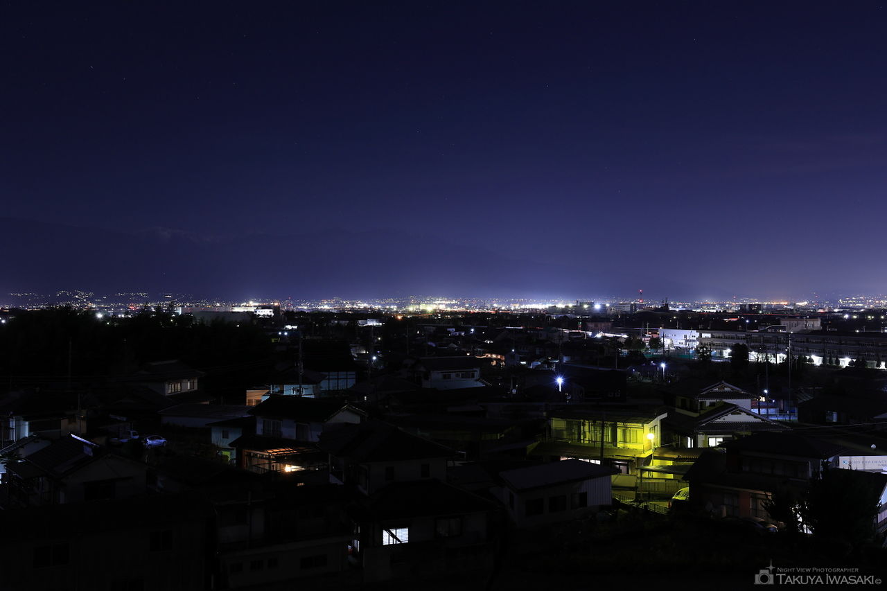 曽根丘陵公園 銚子塚古墳の夜景スポット写真（1）