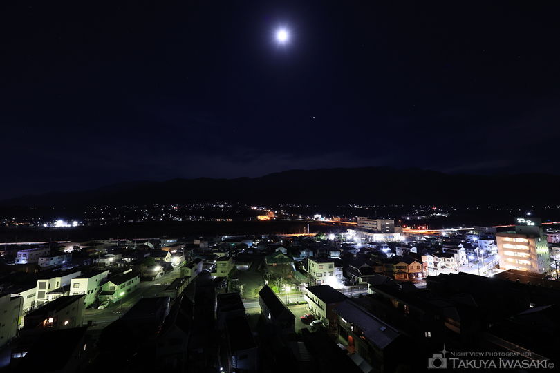 観音山公園の夜景スポット写真（3）