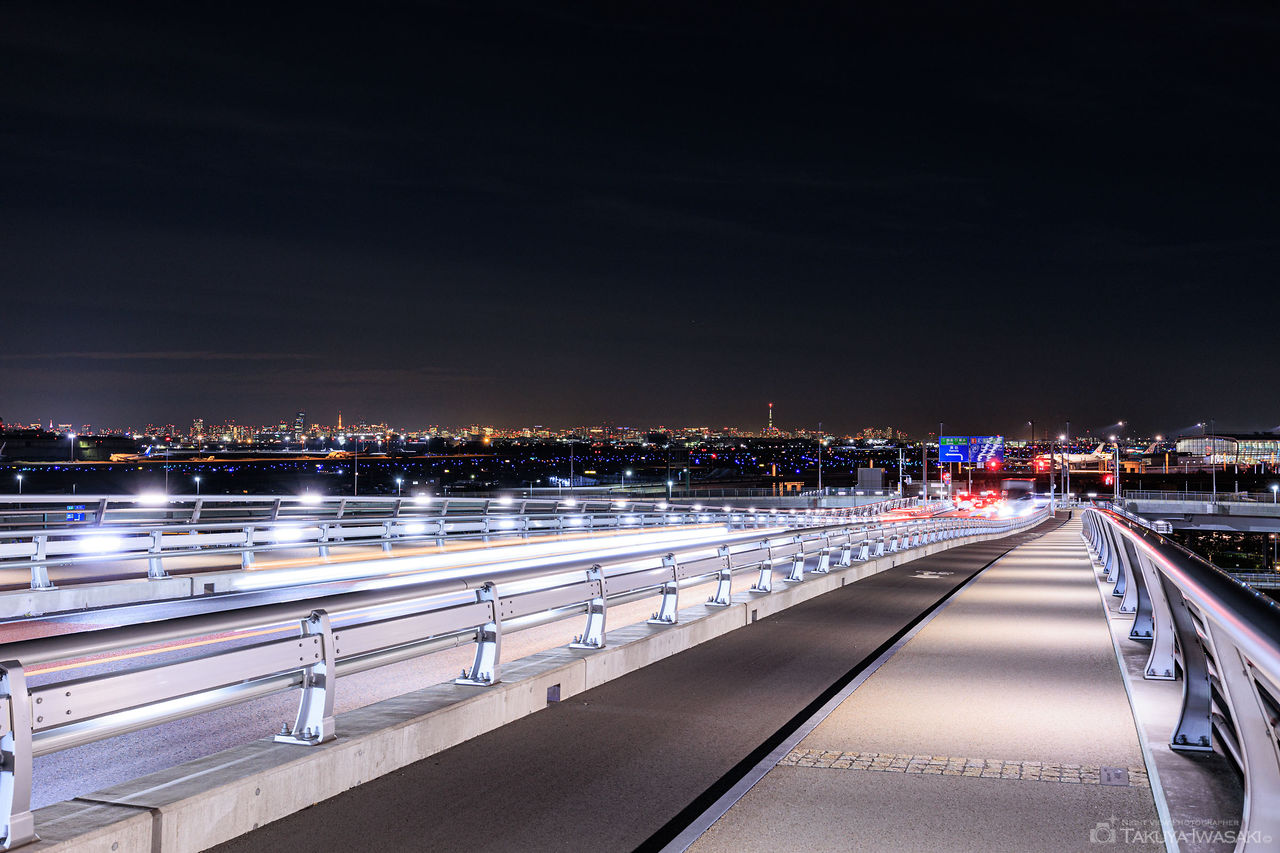 多摩川スカイブリッジの夜景スポット写真（6）