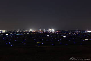 羽田イノベーションシティ 足湯スカイデッキの夜景スポット写真（3）class=