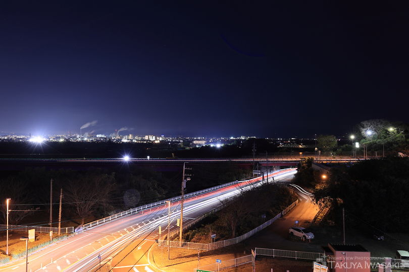 富士川楽座 展望ラウンジの夜景スポット写真（3）