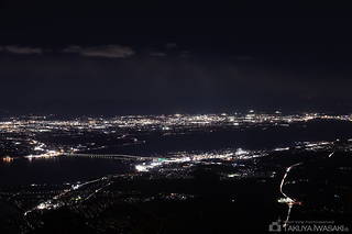 びわ湖バレイの夜景スポット写真（3）class=