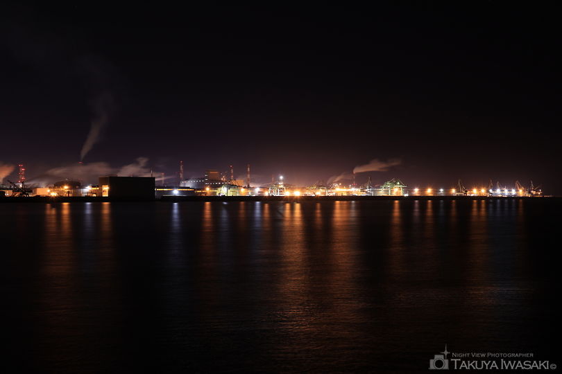 県立高砂海浜公園・向島公園の夜景スポット写真（1）