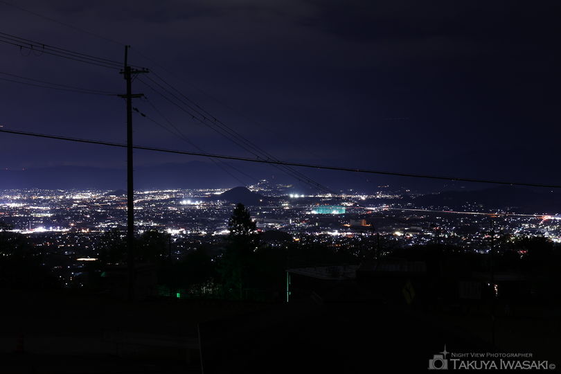 葛城山ロープウエイ 登山口の夜景スポット写真（2）