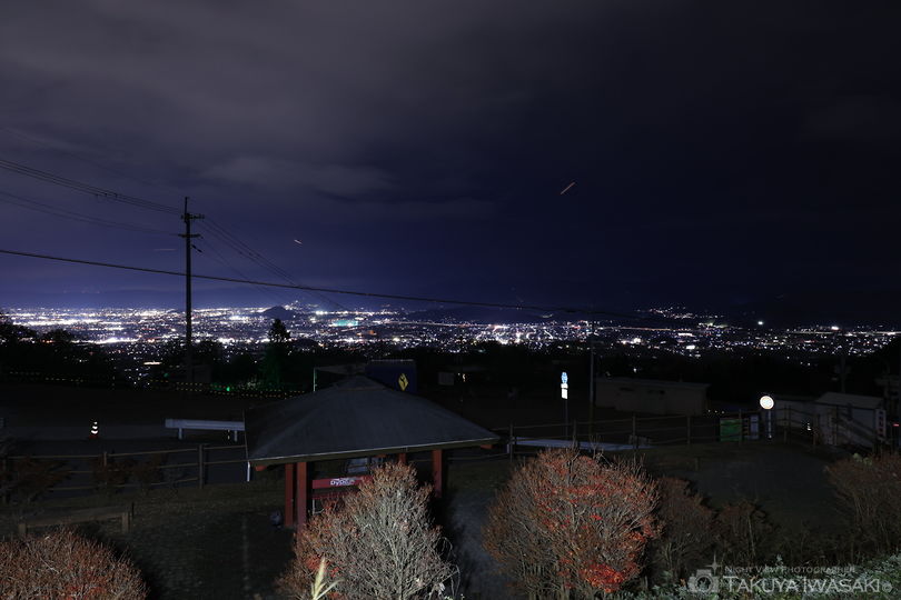 葛城山ロープウエイ 登山口の夜景スポット写真（3）